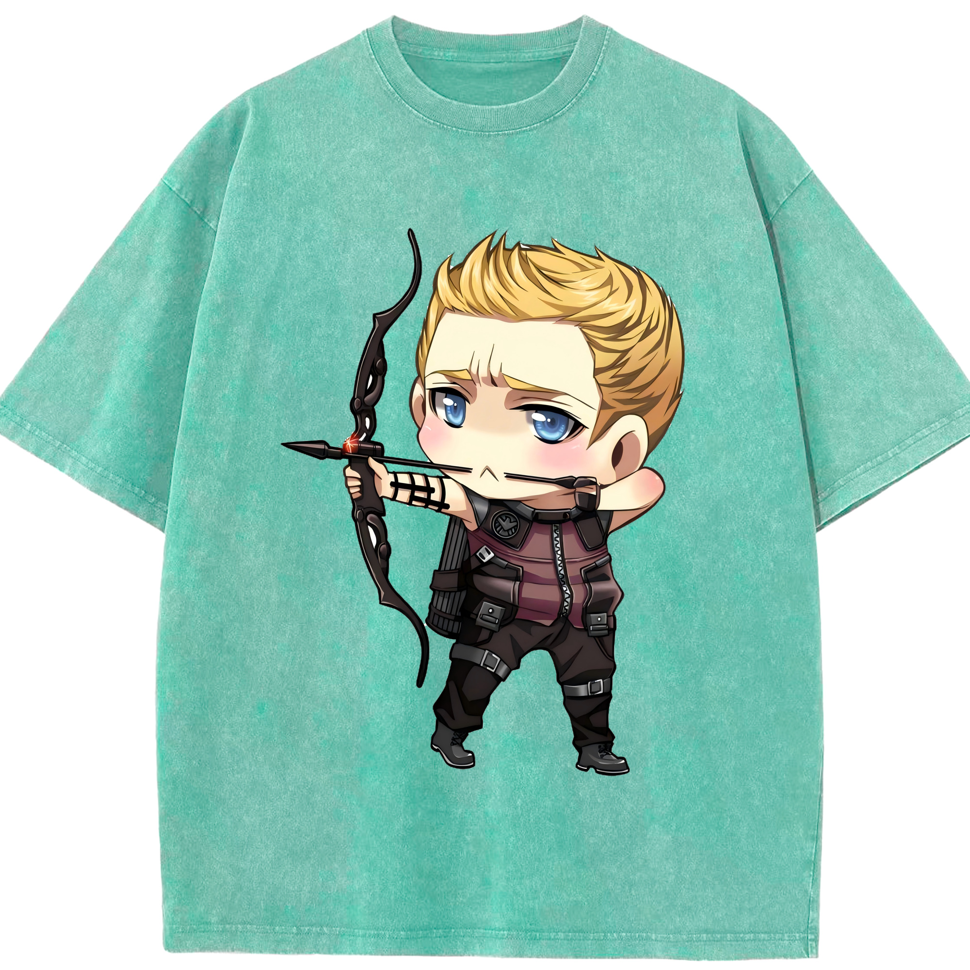 （画像用） アベンジャーズ The Avengers 綿100% ヴィンテージ風 半袖Tシャツ（フロントプリント）